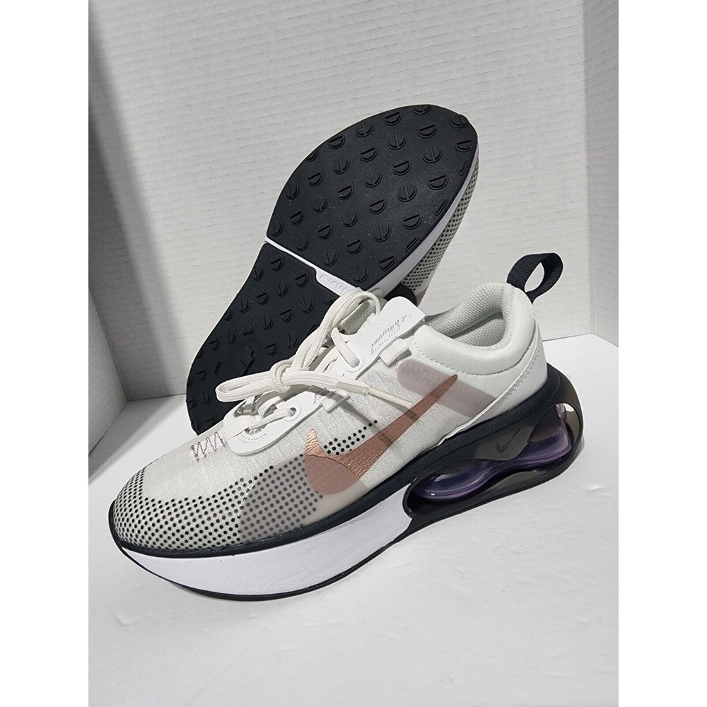 Nike Air Max 2021 GS White Metallic Red Bronze Size 4Y= Women's 5.5 (DA3199-103)